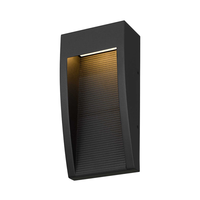 Alteck Lighting AW0038-3CCT-W Taper 1-lt 10" Tall LED Outdoor Wall Sconce, 3CCT Selectable