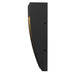 Alteck Lighting AW0038-3CCT-W Taper 1-lt 10" Tall LED Outdoor Wall Sconce, 3CCT Selectable