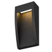 Alteck Lighting AW0038-3CCT-W Taper 1-lt 10" Tall LED Outdoor Wall Sconce, 3CCT Selectable