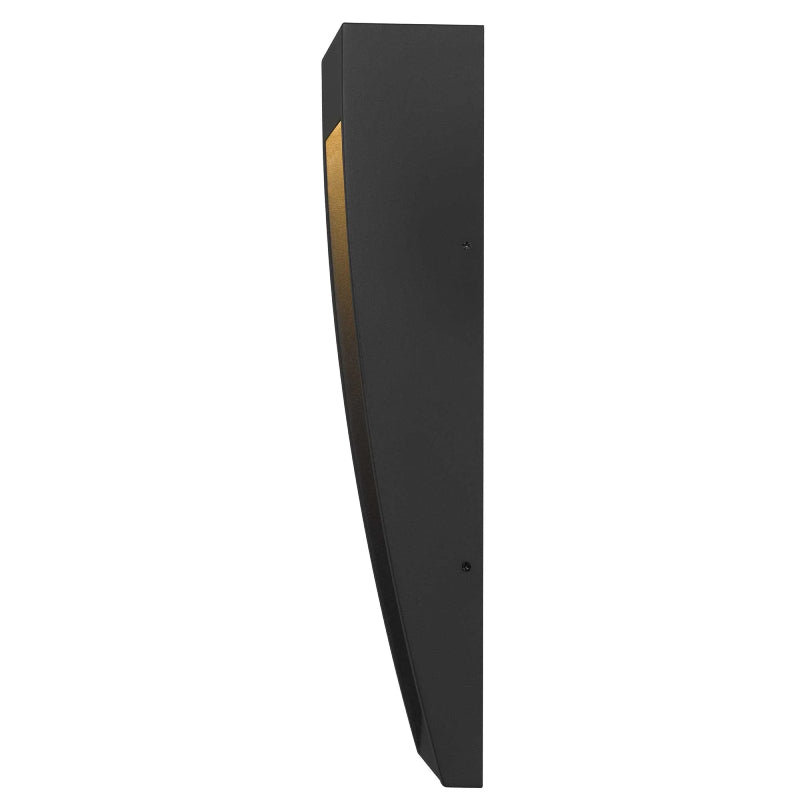 Alteck Lighting AW0039-3CCT-W Taper 1-lt 16" Tall LED Outdoor Wall Sconce, 3CCT Selectable