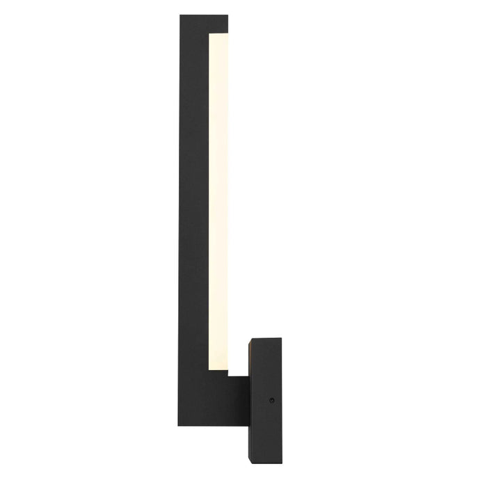 Alteck Lighting AW0040-3CCT-W Lana 1-lt 18" Tall LED Outdoor Wall Sconce, 3CCT Selectable