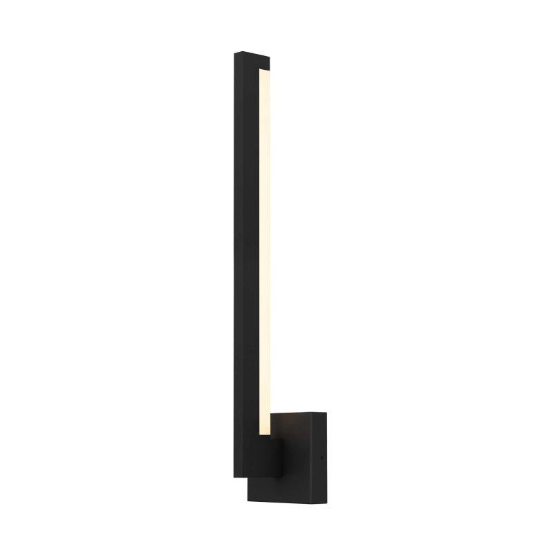 Alteck Lighting AW0041-3CCT-W Lana 1-lt 24" Tall LED Outdoor Wall Sconce, 3CCT Selectable