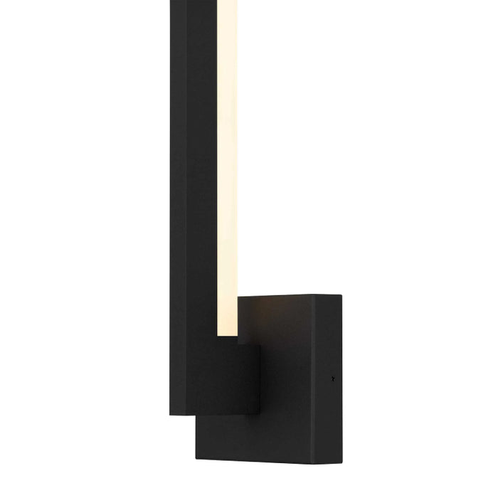 Alteck Lighting AW0041-3CCT-W Lana 1-lt 24" Tall LED Outdoor Wall Sconce, 3CCT Selectable