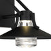 Alteck Lighting AW0043-3CCT-W Radiant 1-lt 9" Tall LED Outdoor Wall Sconce, 3CCT Selectable