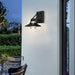 Alteck Lighting AW0043-3CCT-W Radiant 1-lt 9" Tall LED Outdoor Wall Sconce, 3CCT Selectable