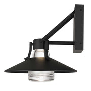 Alteck Lighting AW0044-3CCT-W Radiant 1-lt 11" Tall LED Outdoor Wall Sconce, 3CCT Selectable