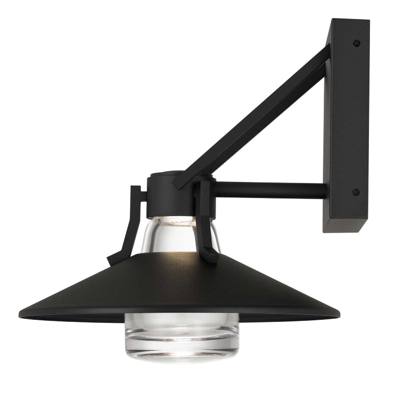 Alteck Lighting AW0044-3CCT-W Radiant 1-lt 11" Tall LED Outdoor Wall Sconce, 3CCT Selectable