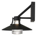 Alteck Lighting AW0044-3CCT-W Radiant 1-lt 11" Tall LED Outdoor Wall Sconce, 3CCT Selectable