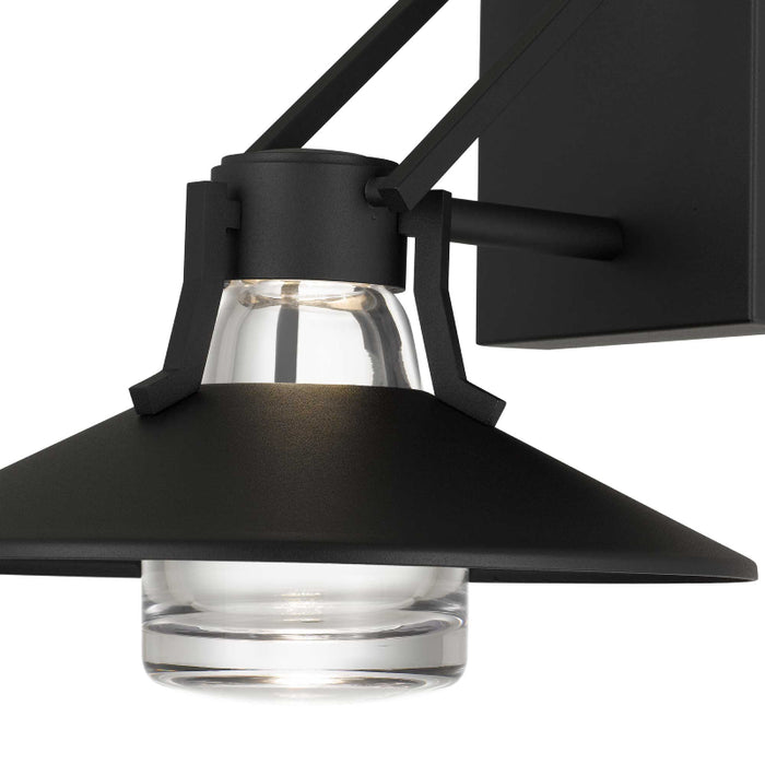 Alteck Lighting AW0044-3CCT-W Radiant 1-lt 11" Tall LED Outdoor Wall Sconce, 3CCT Selectable