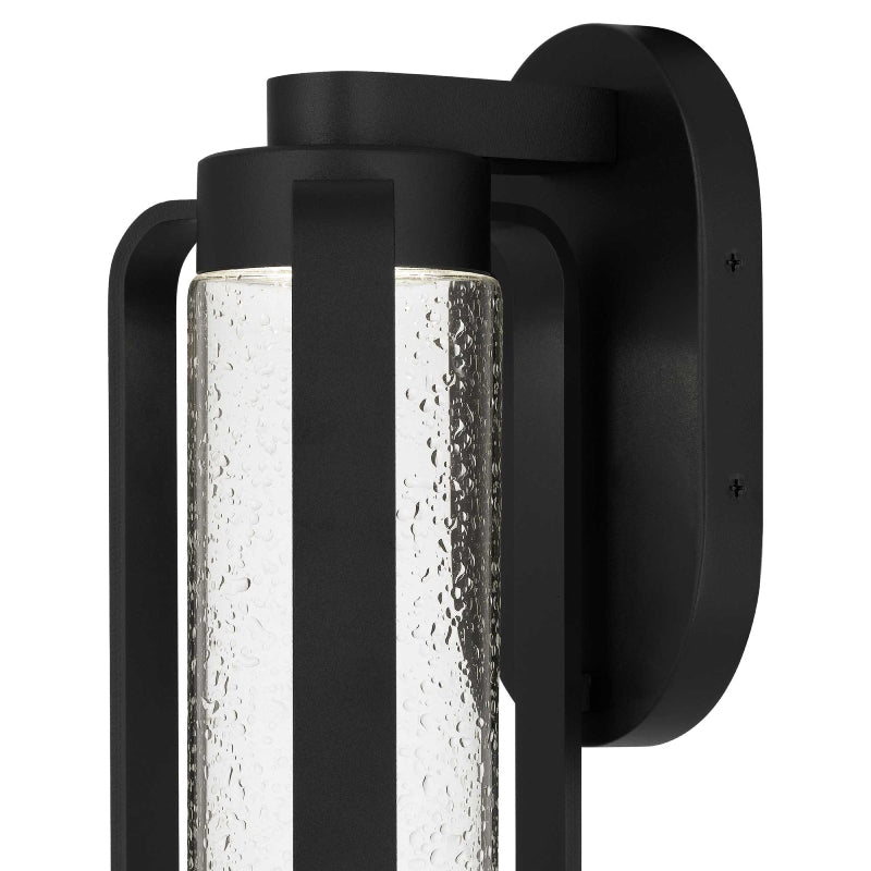 Alteck Lighting AW0047-3CCT-W Clover 1-lt 12" Tall LED Outdoor Wall Sconce, 3CCT Selectable