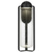 Alteck Lighting AW0049-3CCT-W Clover 1-lt 21" Tall LED Outdoor Wall Sconce, 3CCT Selectable
