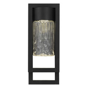 Alteck Lighting AW0050-3CCT-W 2 Step 1-lt 15" Tall LED Outdoor Wall Sconce, 3CCT Selectable