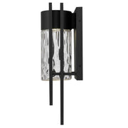 Alteck Lighting AW0050-3CCT-W 2 Step 1-lt 15" Tall LED Outdoor Wall Sconce, 3CCT Selectable