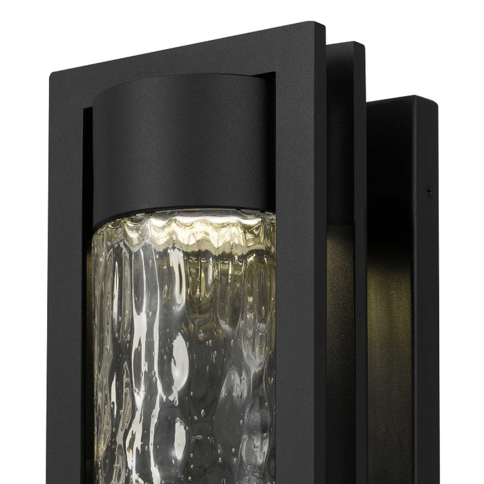 Alteck Lighting AW0050-3CCT-W 2 Step 1-lt 15" Tall LED Outdoor Wall Sconce, 3CCT Selectable
