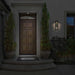 Alteck Lighting AW0051-3CCT-W 2 Step 1-lt 19" Tall LED Outdoor Wall Sconce, 3CCT Selectable