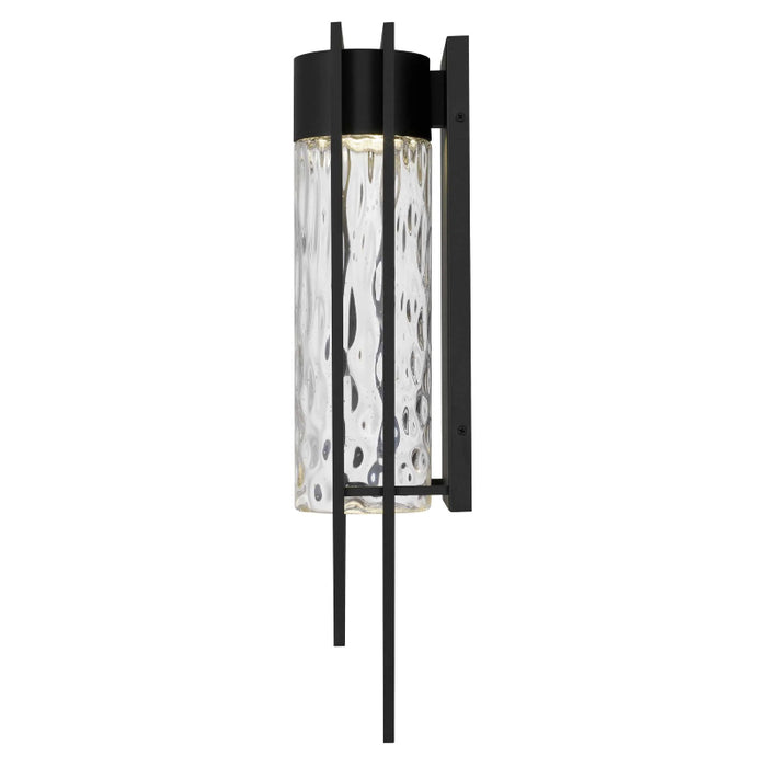 Alteck Lighting AW0052-3CCT-W 2 Step 1-lt 25" Tall LED Outdoor Wall Sconce, 3CCT Selectable