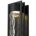 Alteck Lighting AW0052-3CCT-W 2 Step 1-lt 25" Tall LED Outdoor Wall Sconce, 3CCT Selectable