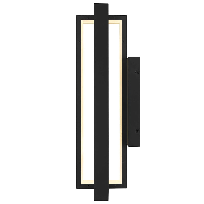 Alteck Lighting AW0053-30-W In & Out 1-lt 19" Tall LED Outdoor Wall Sconce