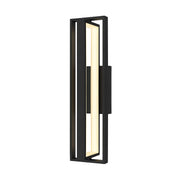 Alteck Lighting AW0054-30-W In & Out 1-lt 25" Tall LED Outdoor Wall Sconce