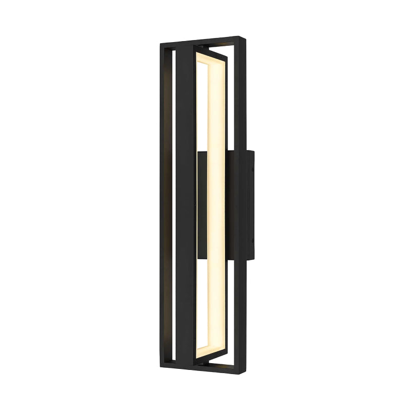 Alteck Lighting AW0054-30-W In & Out 1-lt 25" Tall LED Outdoor Wall Sconce