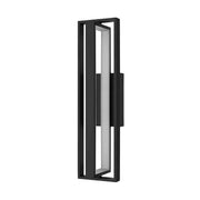 Alteck Lighting AW0054-30-W In & Out 1-lt 25" Tall LED Outdoor Wall Sconce