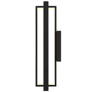 Alteck Lighting AW0054-30-W In & Out 1-lt 25" Tall LED Outdoor Wall Sconce