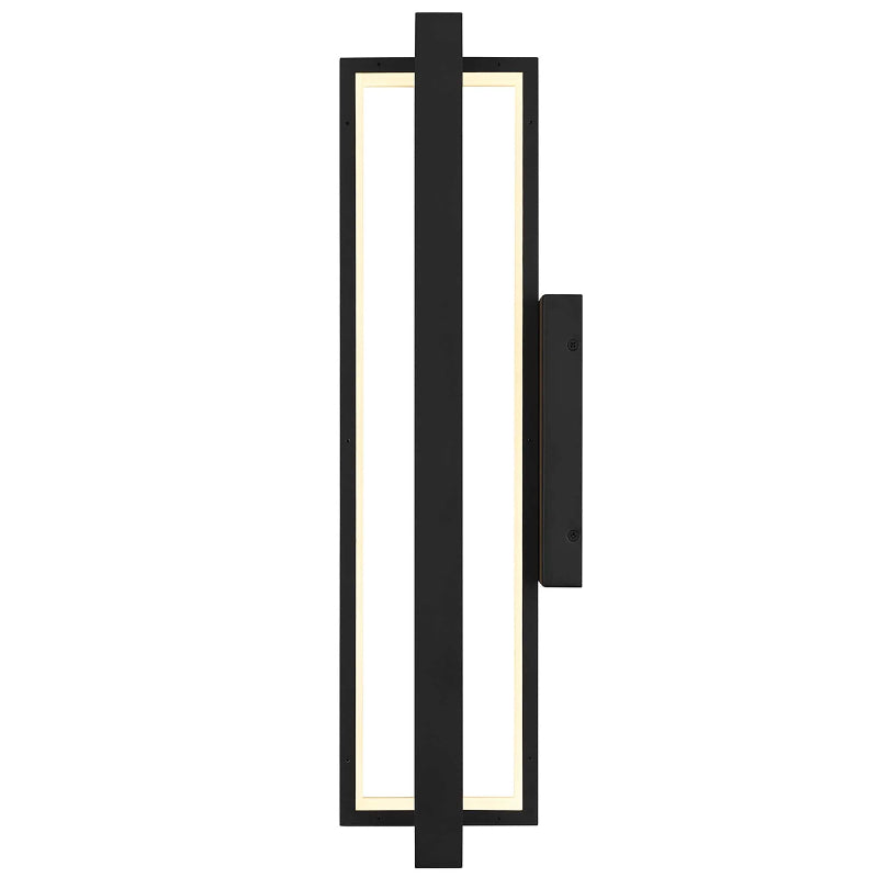 Alteck Lighting AW0054-30-W In & Out 1-lt 25" Tall LED Outdoor Wall Sconce