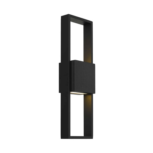 Alteck Lighting AW0056-3CCT-W Miami 1-lt 18" Tall LED Outdoor Wall Sconce, 3CCT Selectable