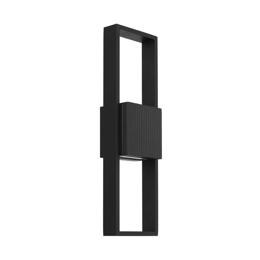 Alteck Lighting AW0056-3CCT-W Miami 1-lt 18" Tall LED Outdoor Wall Sconce, 3CCT Selectable