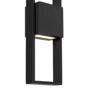 Alteck Lighting AW0056-3CCT-W Miami 1-lt 18" Tall LED Outdoor Wall Sconce, 3CCT Selectable