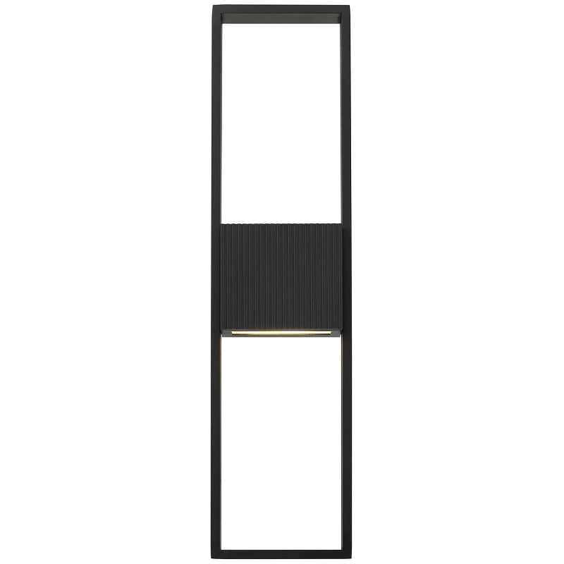 Alteck Lighting AW0057-3CCT-W Miami 1-lt 24" Tall LED Outdoor Wall Sconce, 3CCT Selectable
