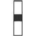Alteck Lighting AW0057-3CCT-W Miami 1-lt 24" Tall LED Outdoor Wall Sconce, 3CCT Selectable