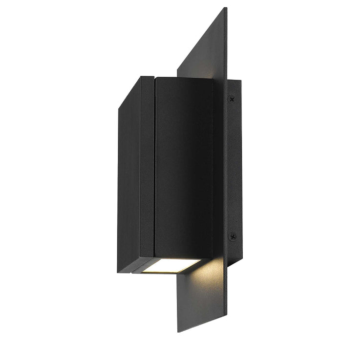 Alteck Lighting AW0059-3CCT-W Miami 1-lt 10" LED Outdoor Wall Sconce, 3CCT Selectable
