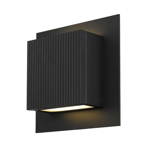Alteck Lighting AW0060-3CCT-W Miami 1-lt 8" LED Outdoor Wall Sconce, 3CCT Selectable