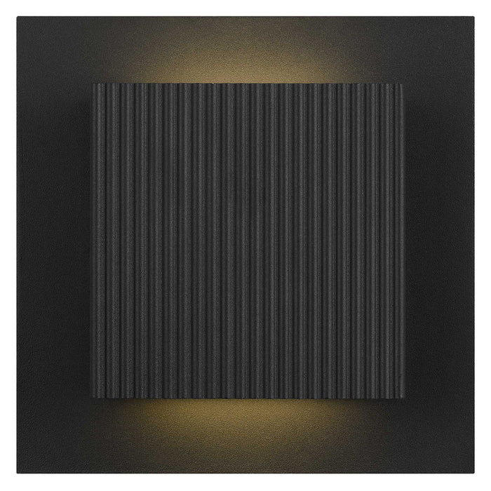Alteck Lighting AW0060-3CCT-W Miami 1-lt 8" LED Outdoor Wall Sconce, 3CCT Selectable