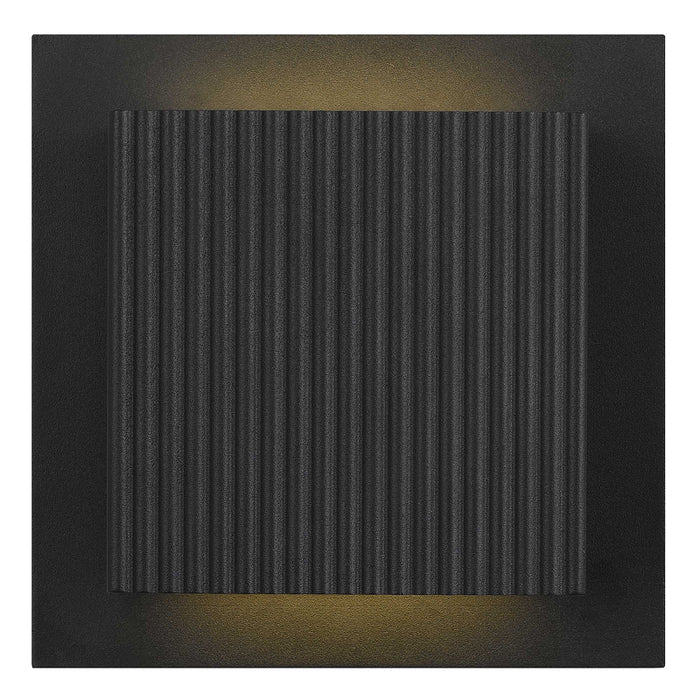Alteck Lighting AW0061-3CCT-W Miami 1-lt 6" LED Outdoor Wall Sconce, 3CCT Selectable