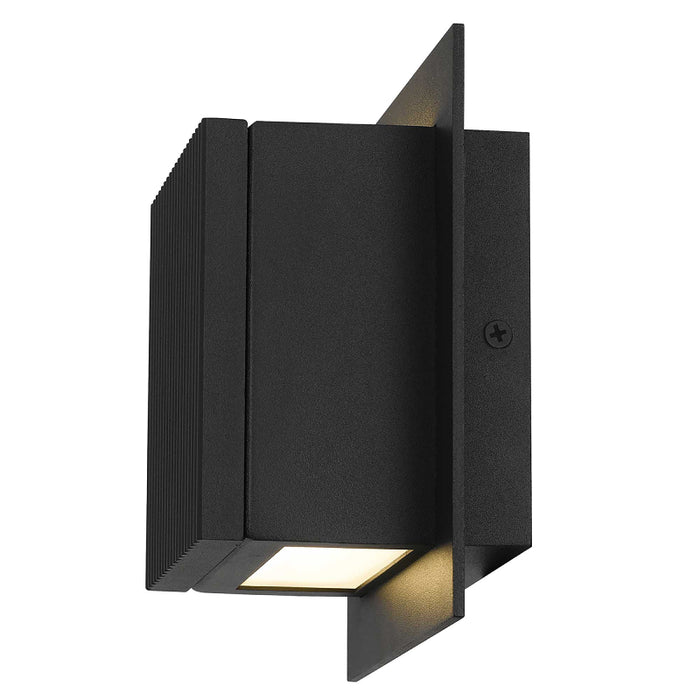 Alteck Lighting AW0061-3CCT-W Miami 1-lt 6" LED Outdoor Wall Sconce, 3CCT Selectable