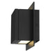 Alteck Lighting AW0061-3CCT-W Miami 1-lt 6" LED Outdoor Wall Sconce, 3CCT Selectable