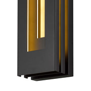 Alteck Lighting AW0079-3CCT-W Layer 1-lt 18" Tall LED Outdoor Wall Sconce, 3CCT Selectable