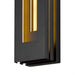 Alteck Lighting AW0079-3CCT-W Layer 1-lt 18" Tall LED Outdoor Wall Sconce, 3CCT Selectable