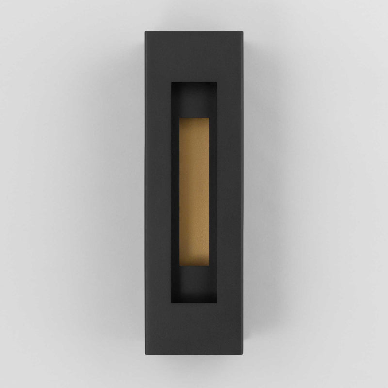 Alteck Lighting AW0079-3CCT-W Layer 1-lt 18" Tall LED Outdoor Wall Sconce, 3CCT Selectable