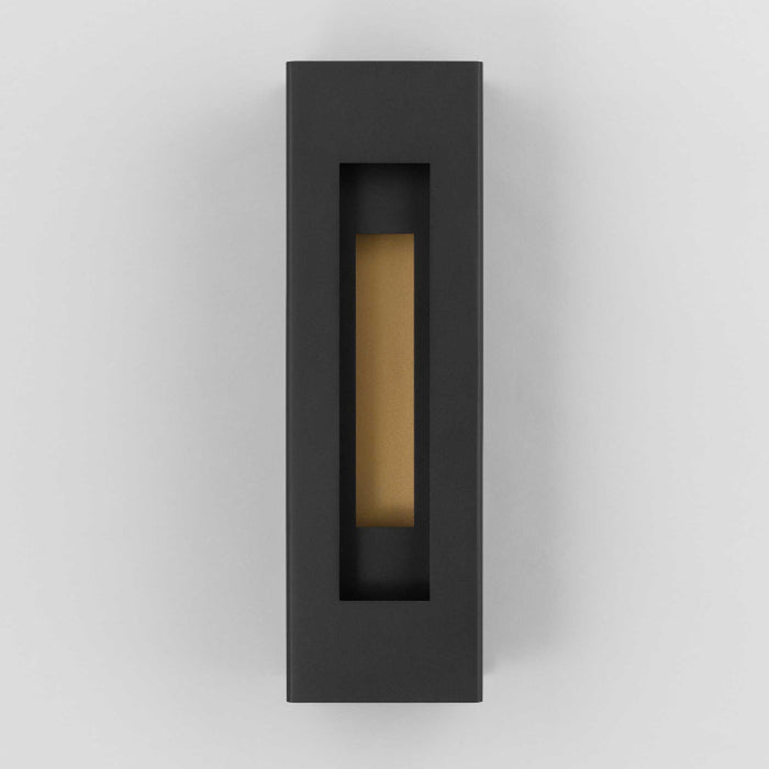 Alteck Lighting AW0079-3CCT-W Layer 1-lt 18" Tall LED Outdoor Wall Sconce, 3CCT Selectable