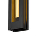 Alteck Lighting AW0080-3CCT-W Layer 1-lt 22" Tall LED Outdoor Wall Sconce, 3CCT Selectable