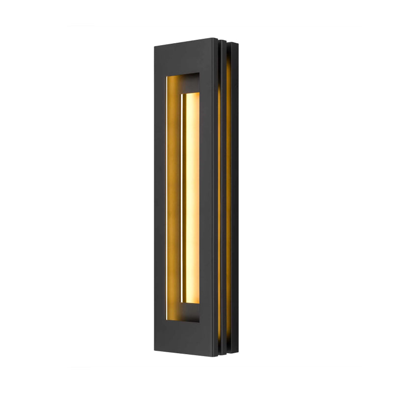 Alteck Lighting AW0081-3CCT-W Layer 1-lt 30" Tall LED Outdoor Wall Sconce, 3CCT Selectable