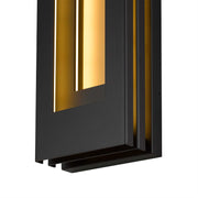 Alteck Lighting AW0081-3CCT-W Layer 1-lt 30" Tall LED Outdoor Wall Sconce, 3CCT Selectable