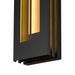 Alteck Lighting AW0081-3CCT-W Layer 1-lt 30" Tall LED Outdoor Wall Sconce, 3CCT Selectable