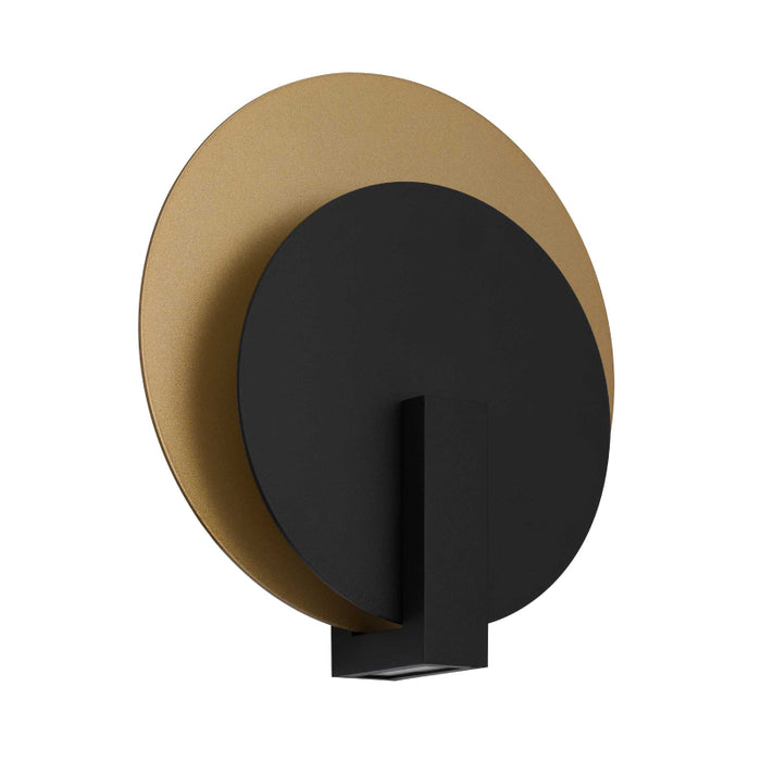 Alteck Lighting AW0089-3CCT-W Eclipse 1-lt 13" Tall LED Outdoor Wall Sconce, 3CCT Selectable