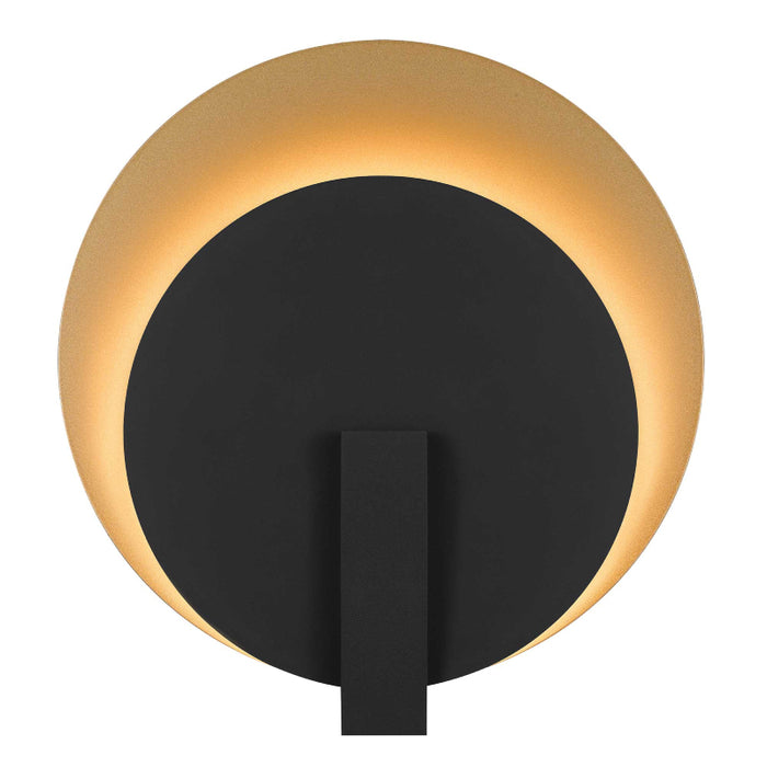 Alteck Lighting AW0089-3CCT-W Eclipse 1-lt 13" Tall LED Outdoor Wall Sconce, 3CCT Selectable