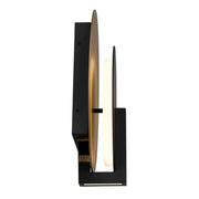 Alteck Lighting AW0089-3CCT-W Eclipse 1-lt 13" Tall LED Outdoor Wall Sconce, 3CCT Selectable