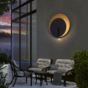 Alteck Lighting AW0091-3CCT-W Eclipse 1-lt 25" Tall LED Outdoor Wall Sconce, 3CCT Selectable